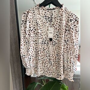 Tahari Women's Blouse - Cream